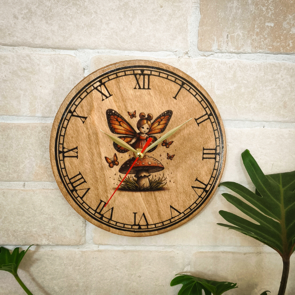 שעון קיר פטריה ופיה